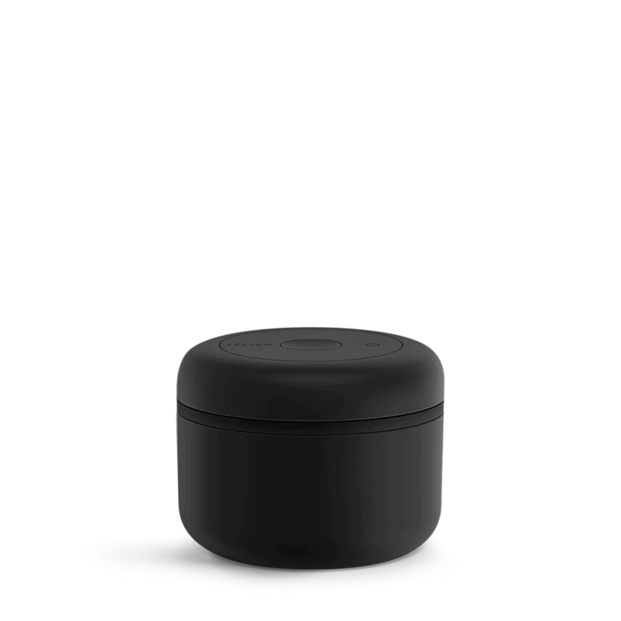<tc>Fellow Atmos Canister Vacuum Coffee Bean Storage Jar 400ml Matt Black - Used</tc>