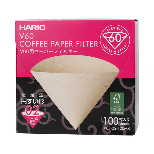 Hario Filterpapier V60 Gr. 02 Box