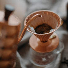 Load image into Gallery viewer, Hario V60 Filter aus Kupfer Copper Dripper