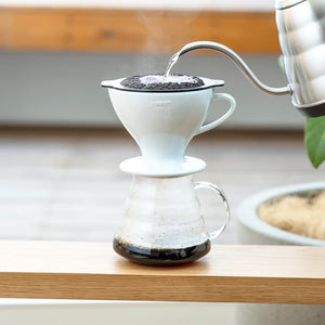 Hario Handfilter Coffee Dripper W60 Größe 02, weiß