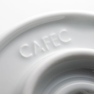 CAFEC Porzellanfilter von unten