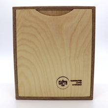 Vorderansicht der AeroPress Box