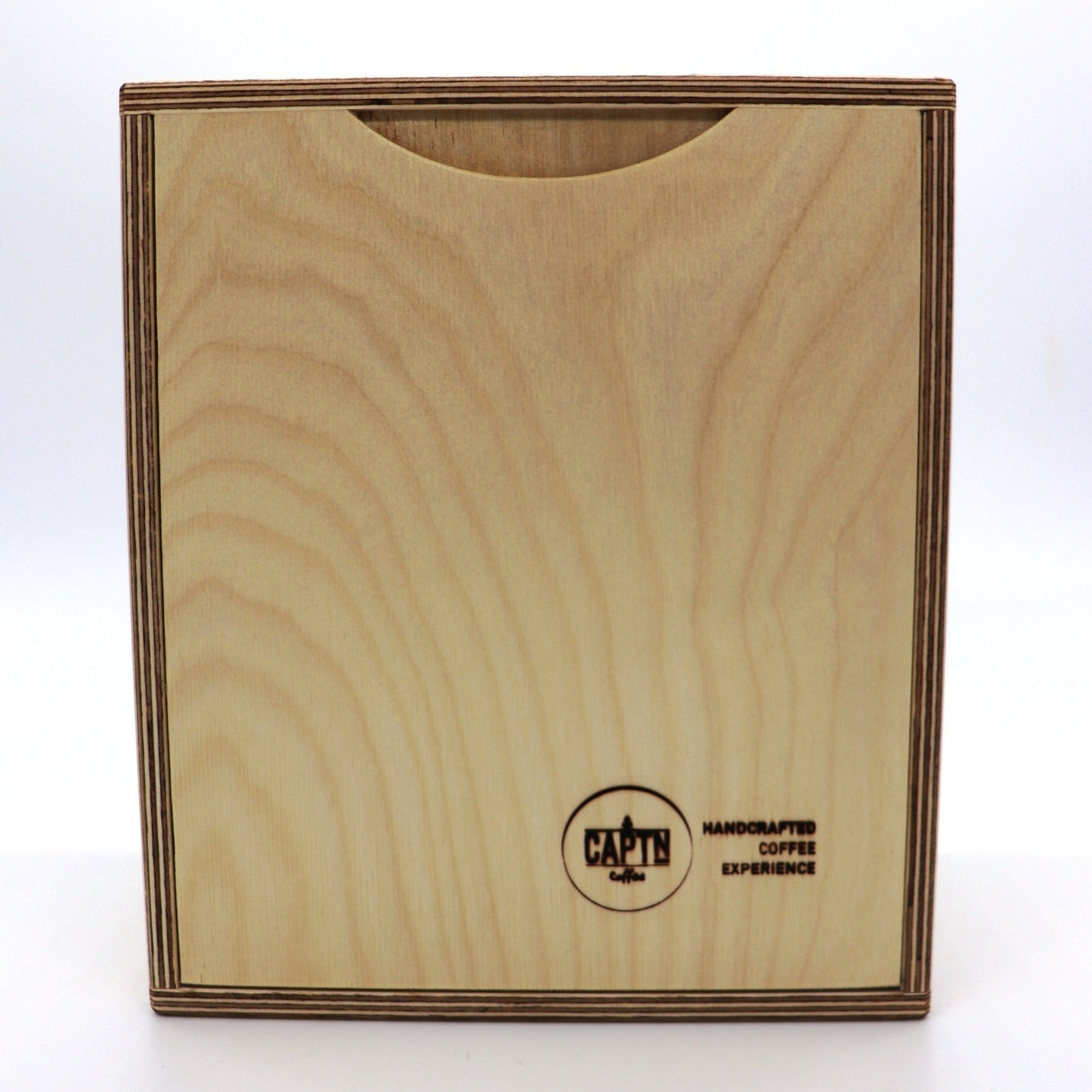 Vorderansicht der AeroPress Box