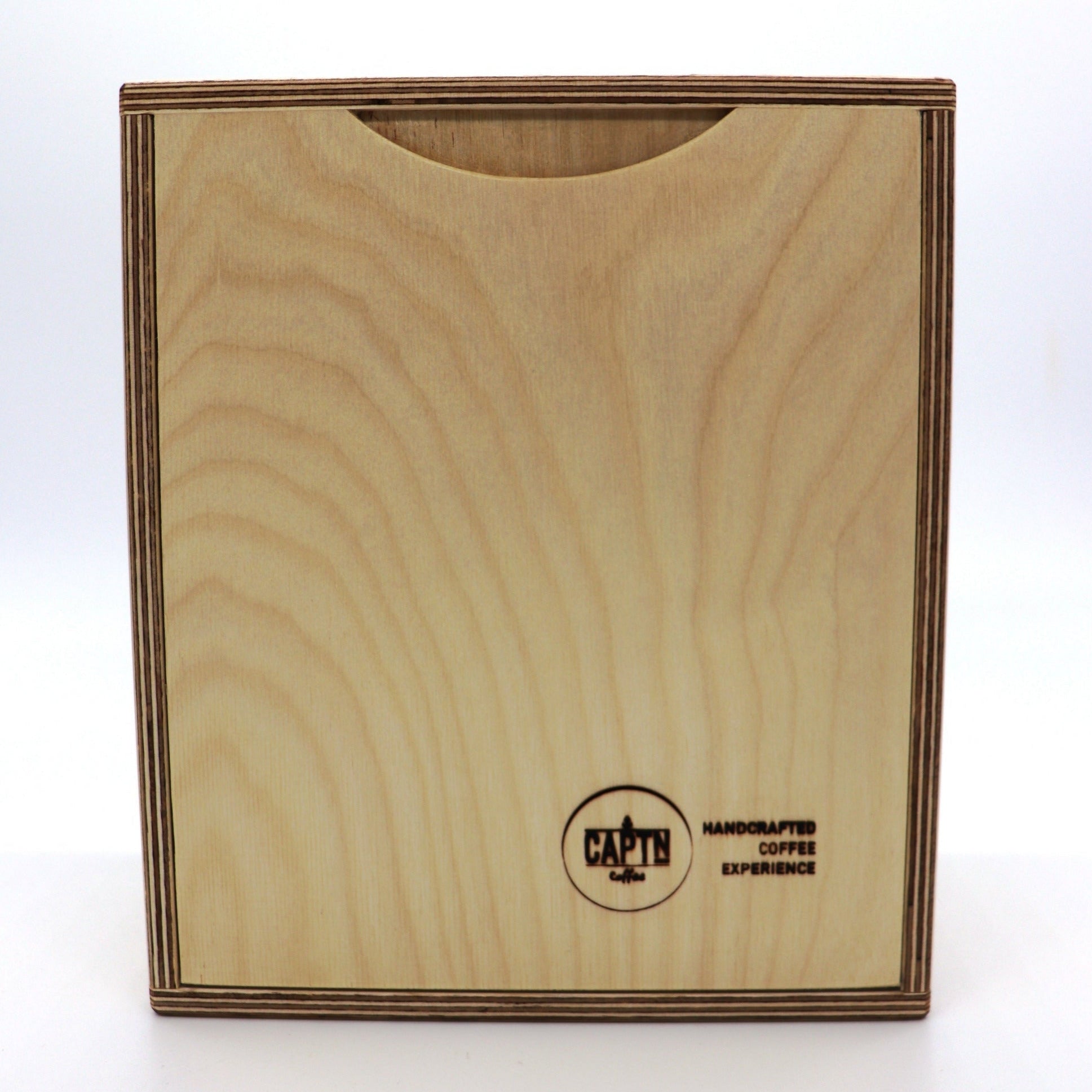 Vorderansicht der AeroPress Box