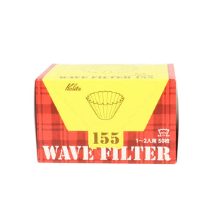 Kalita Filterpapier Wave 155, 50 Stück