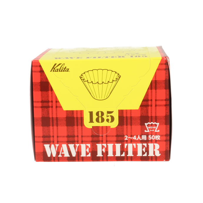 Kalita Filterpapier Wave 185, 50 Stück