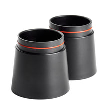 Kinu ABS Ersatzbehälter mit O-Ring, für Kinu M47, 2 Stück