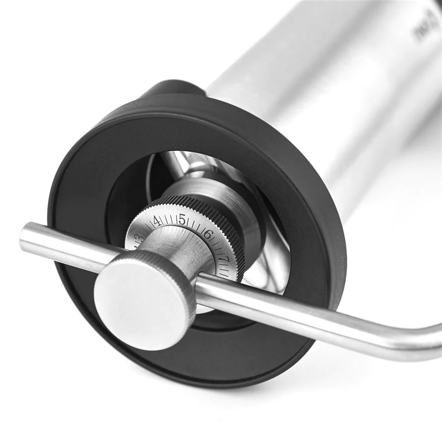 Kinu M47 Simplicity Kaffeemühle Mahlgradeinstellung