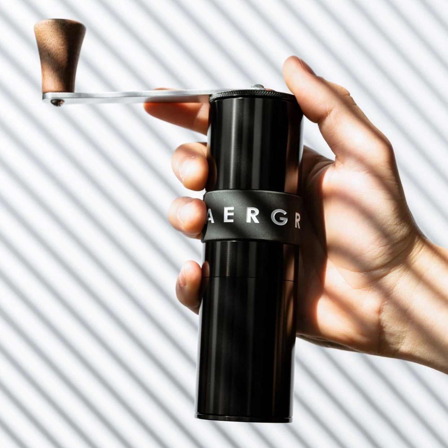 Knock Aergrind Kaffeemühle schwarz