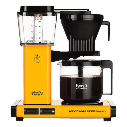 Moccamaster KBG Select Filterkaffeemaschine Yellow Pepper