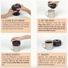 Load image into Gallery viewer, Palmpress Coffee Press Anleitung