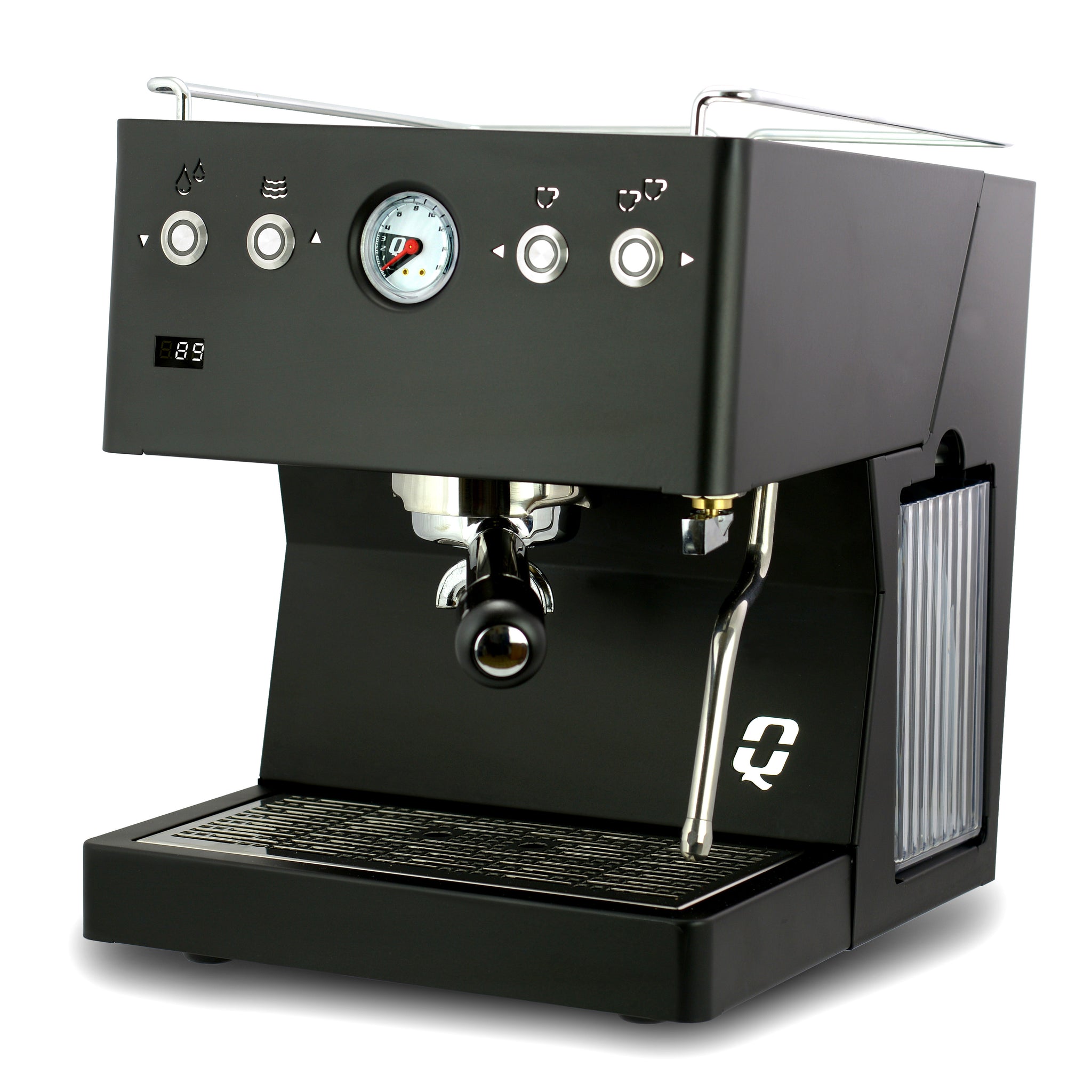 Quick Mill 2835 Espressomaschine, inox/schwarz