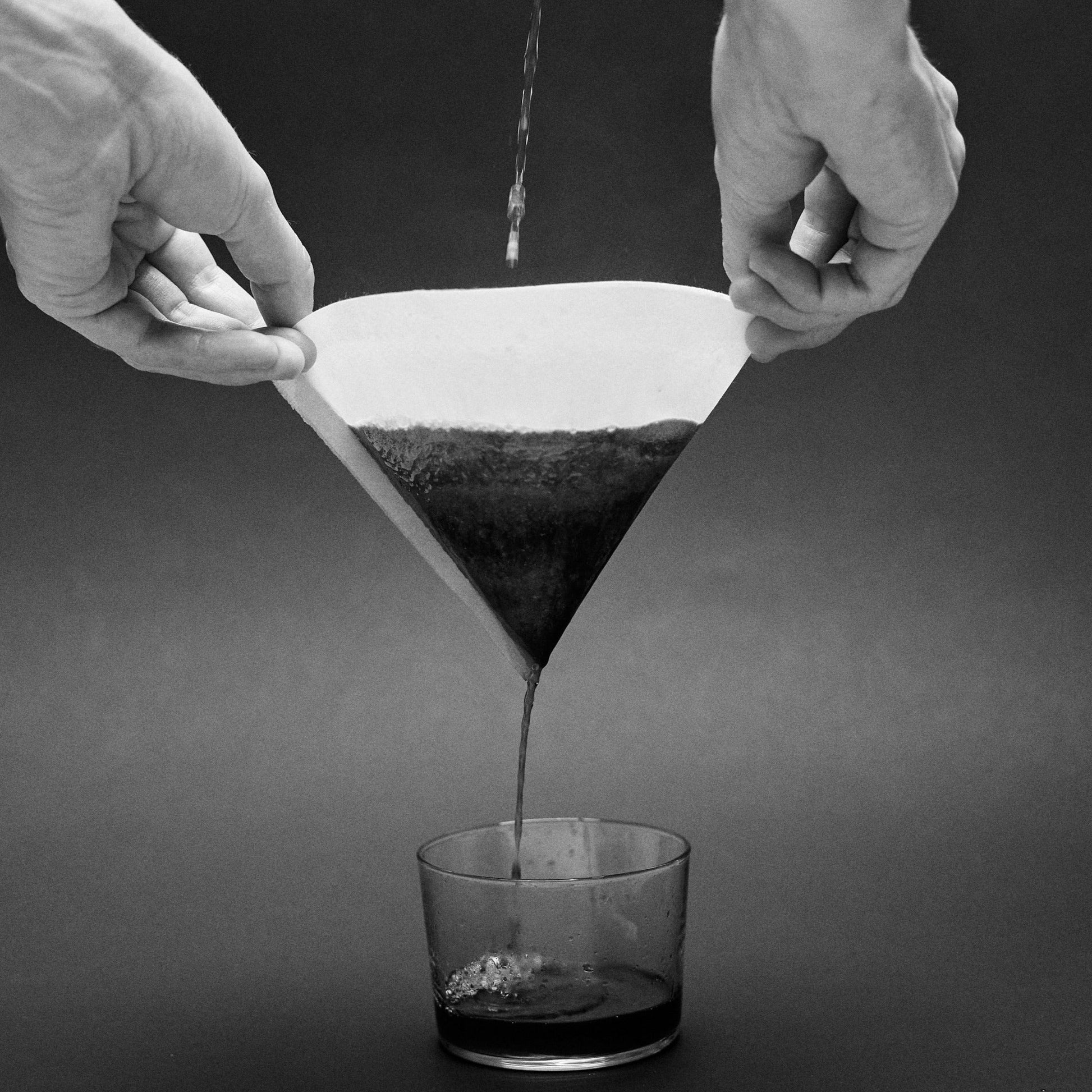 Sibarist FAST Papierfilter in Benutzung