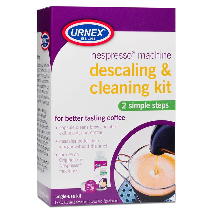 Urnex Entkalkungs-und Reinigungsset für Nespresso® Maschinen