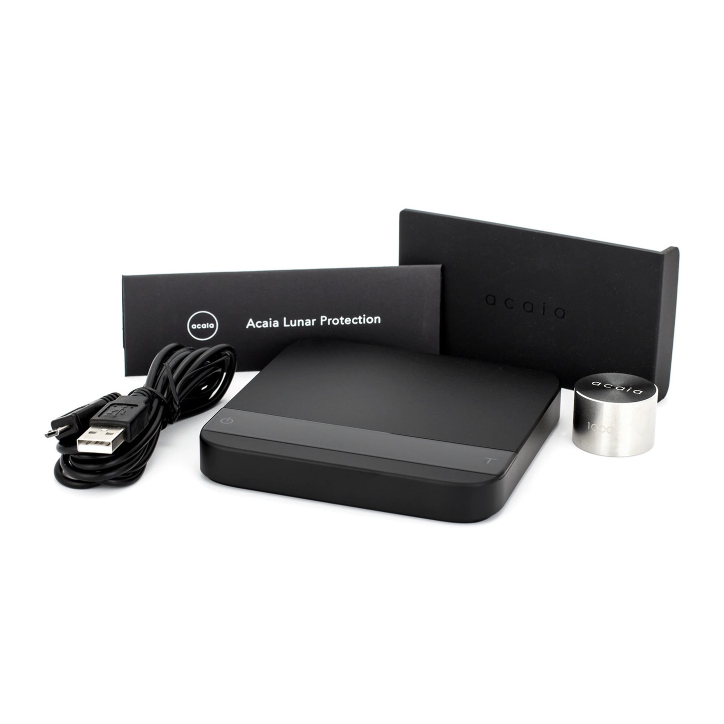 Acaia Lunar Digitale Waage mit Bluetooth, schwarz - B-Ware Zubehör