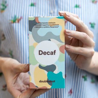 Doubleshot Decaf Kaffeekapseln Verpackung