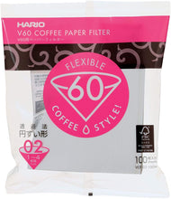 Load image into Gallery viewer, Hario V60 Gr. 02 Filterpapier aus Japan