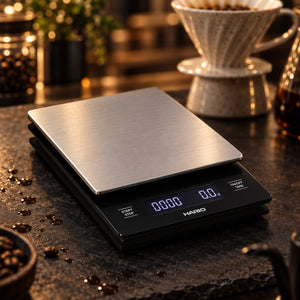 Hario Scale V60 Metal Drip Scale with Timer, VSTM-2000HSV